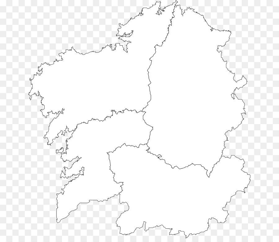 Mapa，La Provincia De Pontevedra PNG