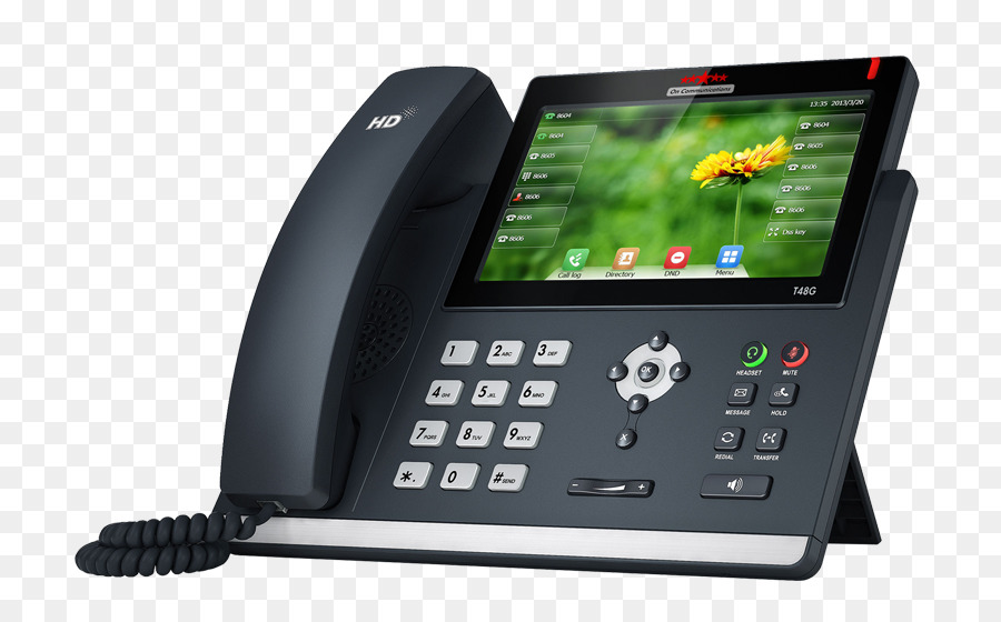 Yealink Sipt48s Gigabit De Voip De Teléfono Ip，Teléfono Voip PNG