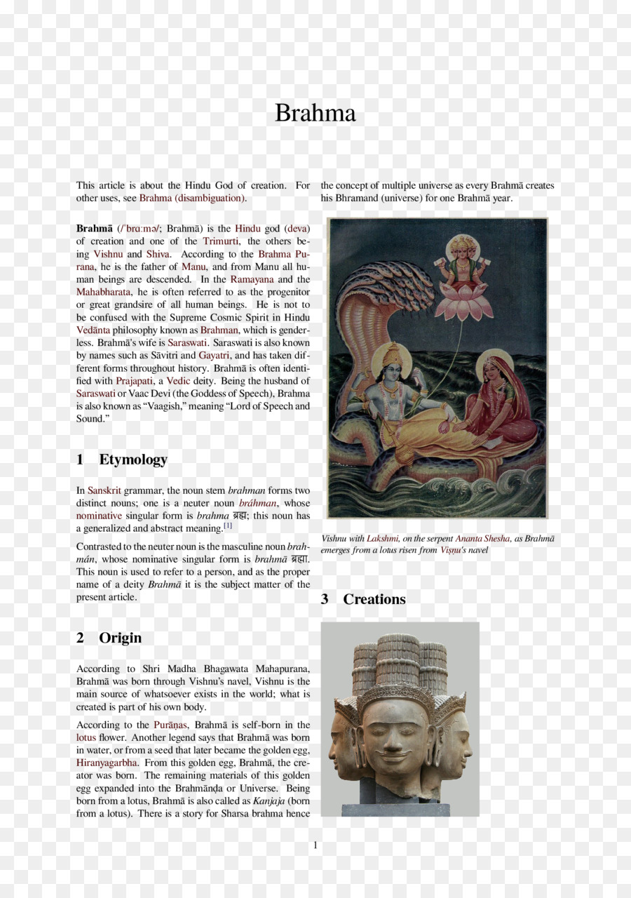 Vishnu Purana，El Hinduismo Y El Budismo Impresión De Gran Volumen 3 Establecer Un Bosquejo Histórico PNG