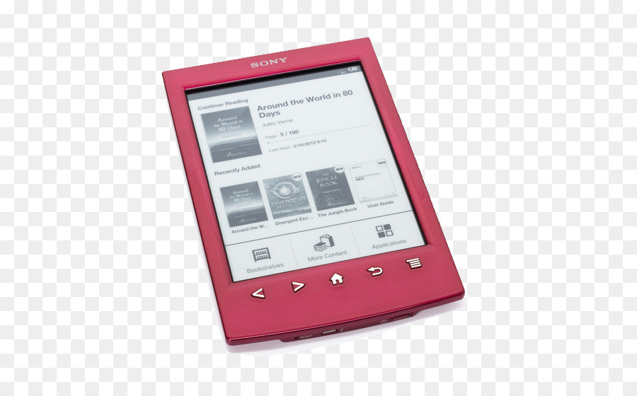 Comparación De Los Ereaders，Sony Reader PNG