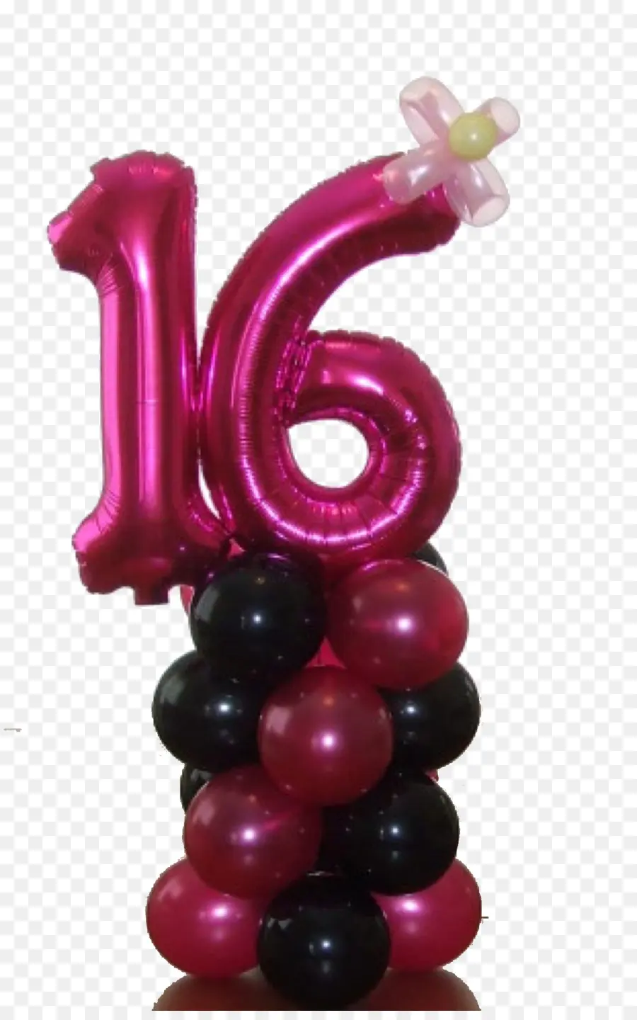 16 Globos，Cumpleaños PNG