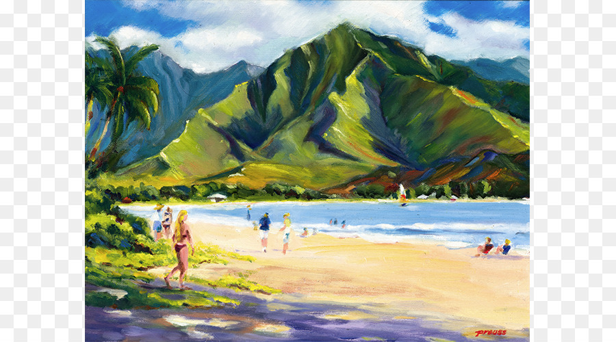 Hanalei Playa，Richardson Playa PNG