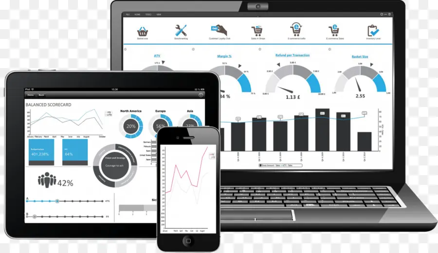 Mobile Business Intelligence，Nuestra Solución De Business Intelligence PNG