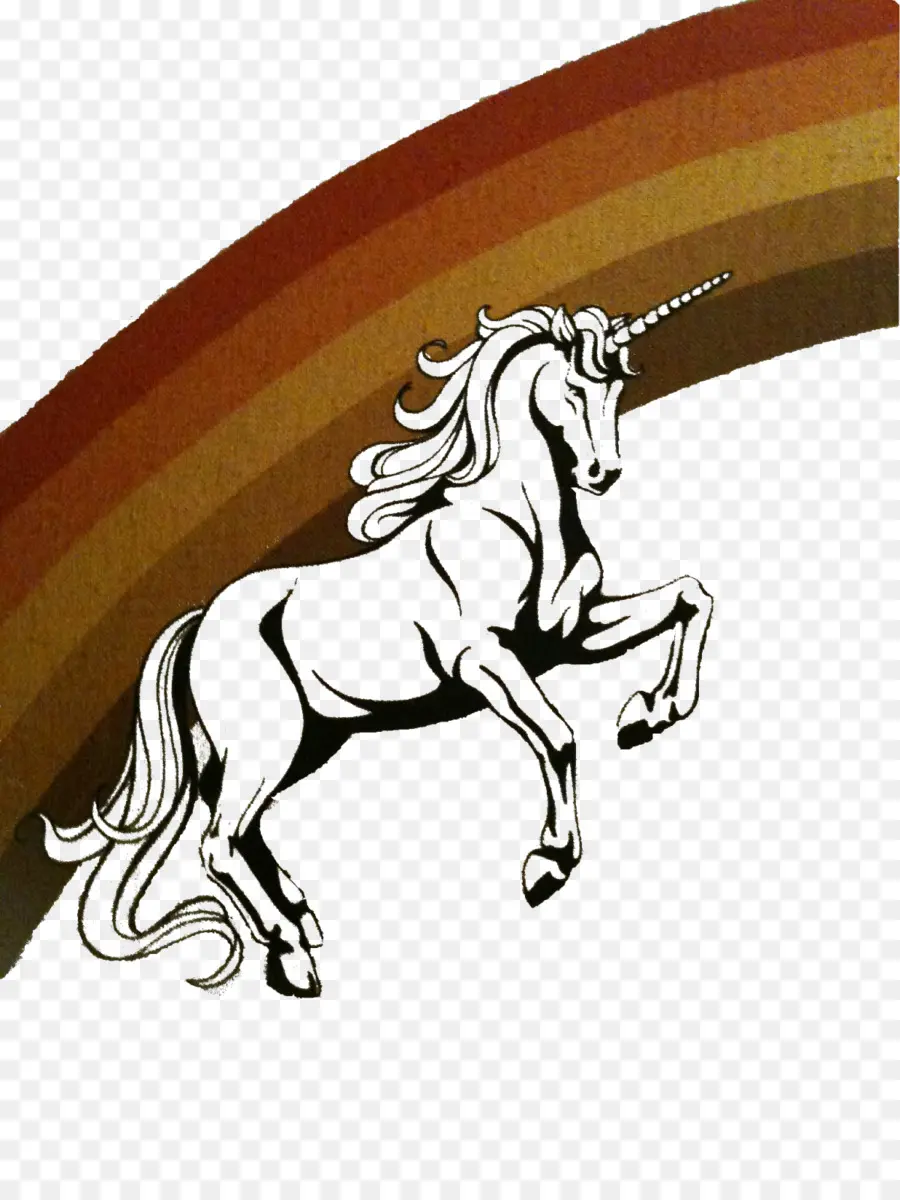 Unicornio，Arcoíris PNG