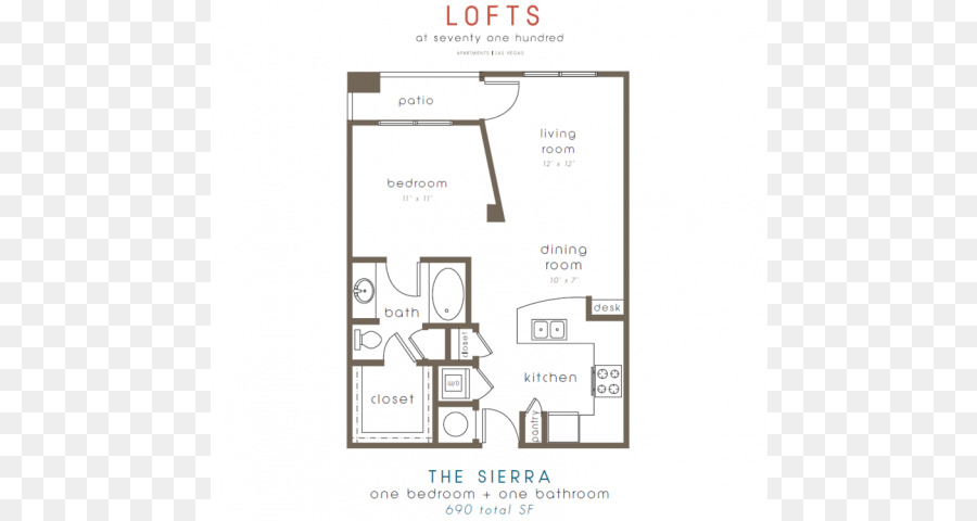 Lofts En 7100，Apartamento PNG