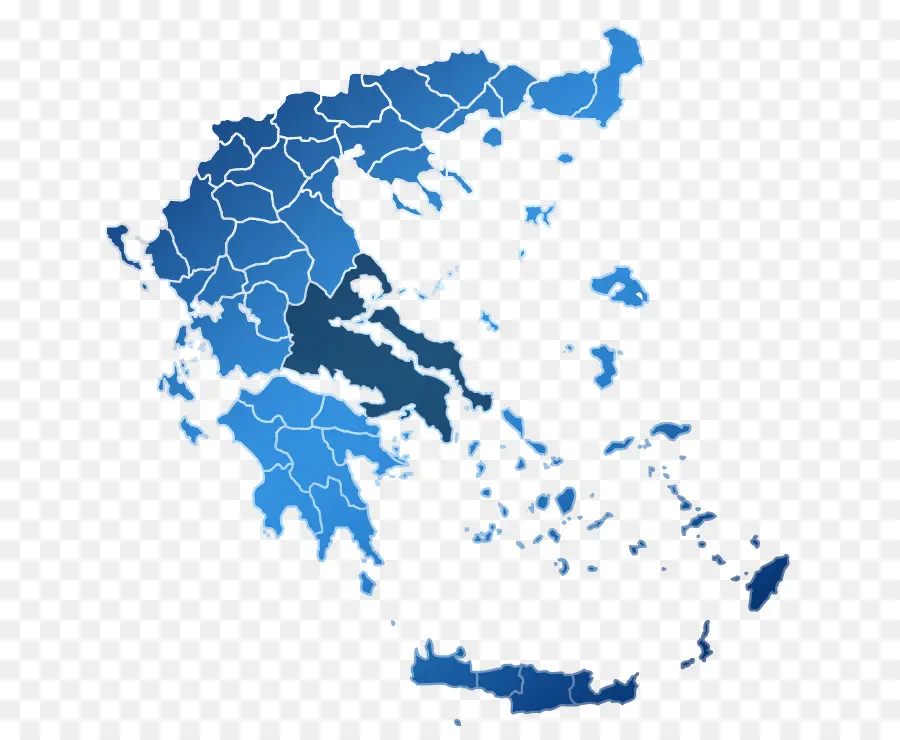 Mapa De Grecia，País PNG