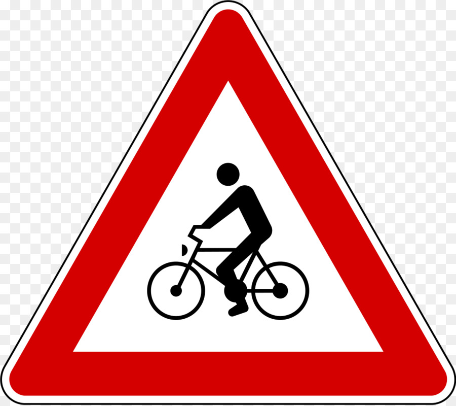 Señal De Bicicleta，Advertencia PNG