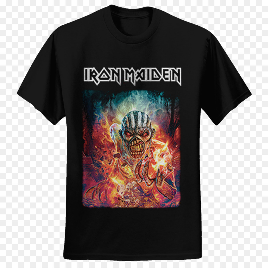 Camiseta，Iron Maiden PNG