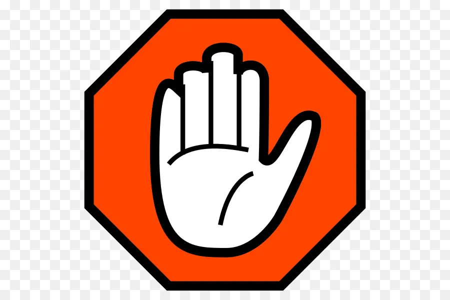 Señal De Stop，Mano PNG