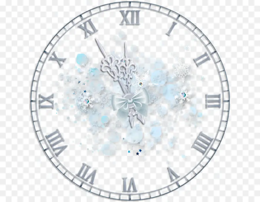 Reloj，Números Romanos PNG