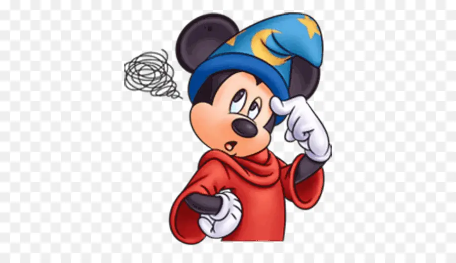 Ratoncito Mickey，Sombrero De Mago PNG