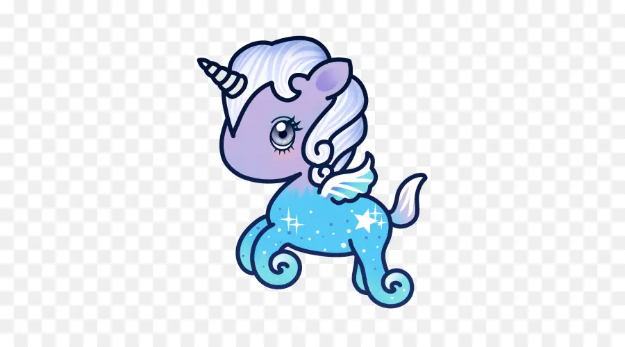 Unicornio，Lindo PNG