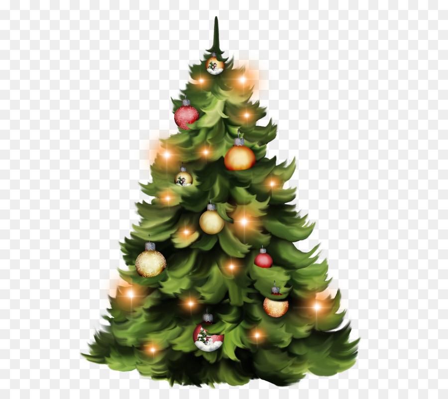 árbol De Navidad，Adornos PNG