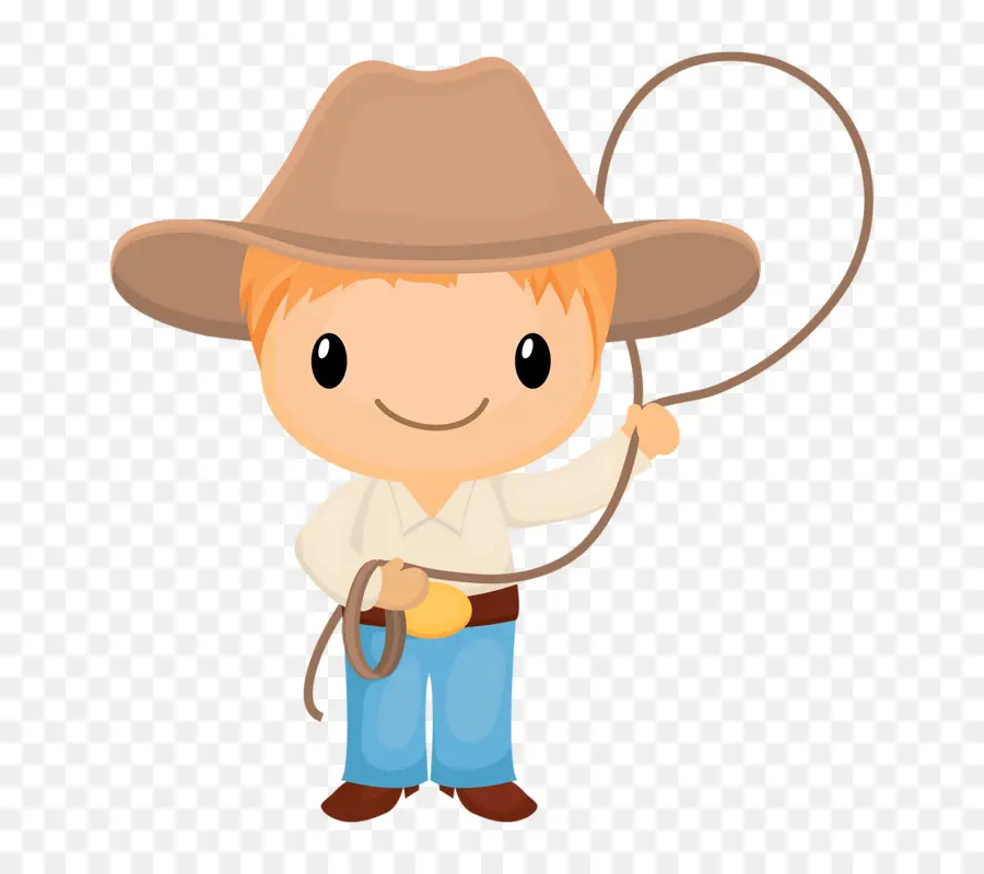 Vaquero De Dibujos Animados，Sombrero PNG