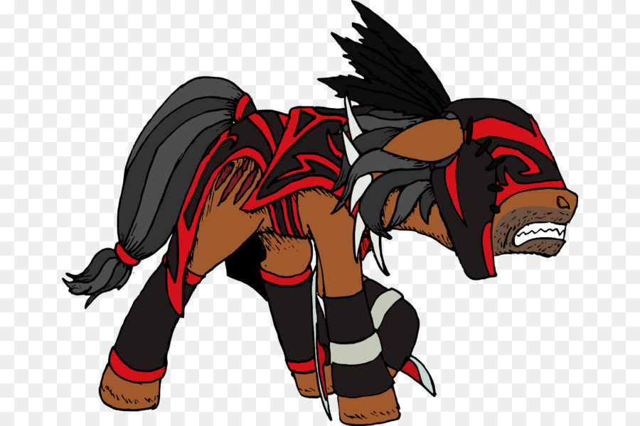 Demonio，Caballo PNG