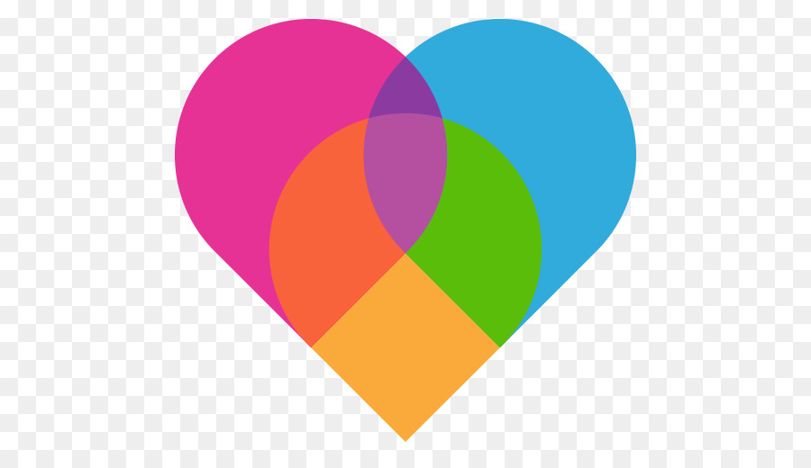 Corazón Colorido，Amar PNG