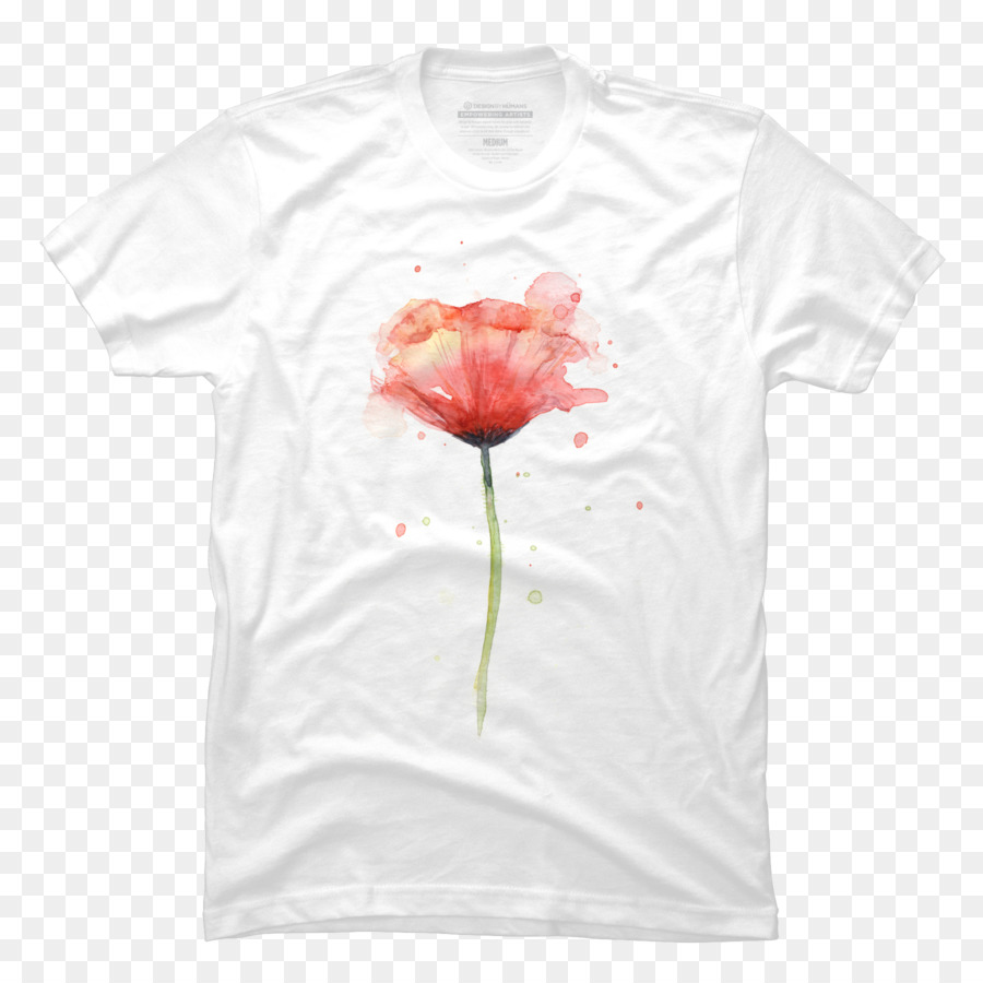 Camiseta Flores，Vestir PNG