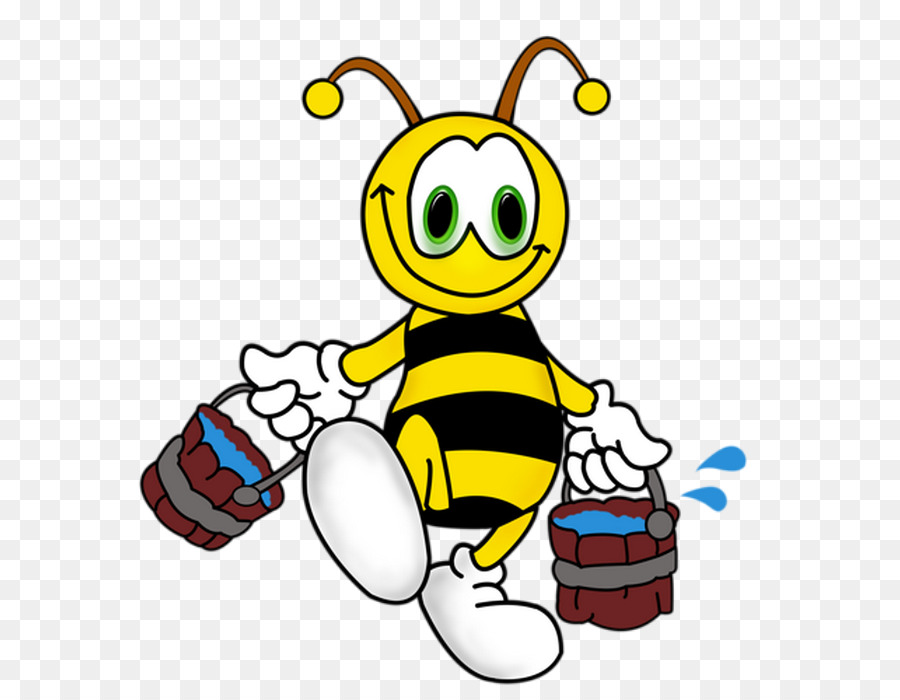 Abeja De Dibujos Animados，Cubos PNG