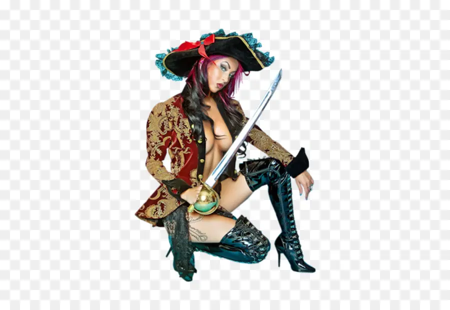 La Piratería，Mujer PNG