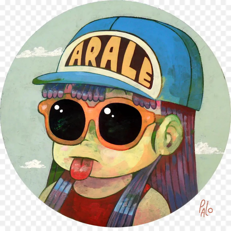 Personaje Arale，Tapa PNG