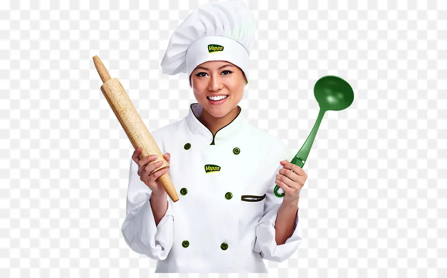 Chef Con Rodillo，Gorro De Cocinero PNG