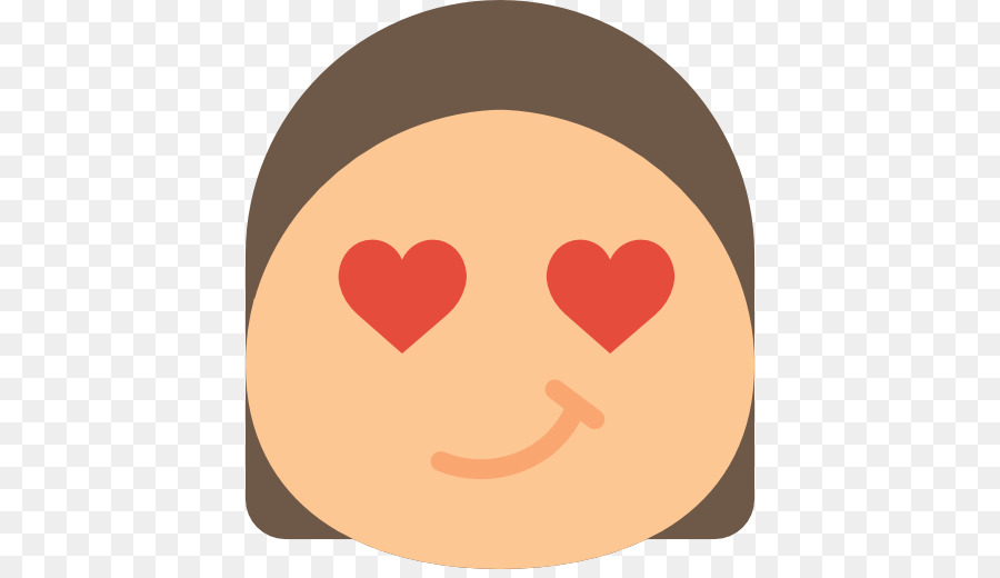 Emoji De Ojos De Corazón，Rostro PNG