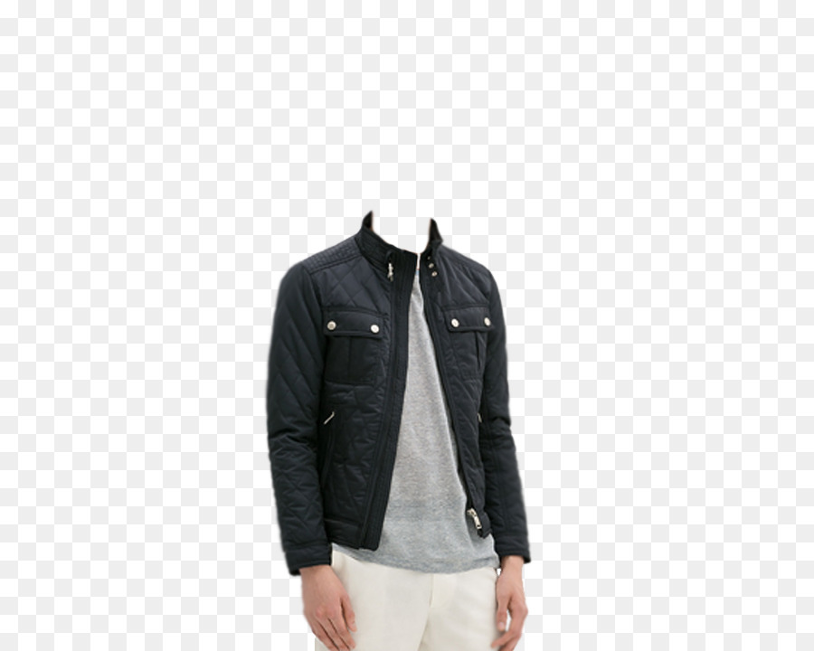 Camiseta，Chaqueta De Cuero PNG