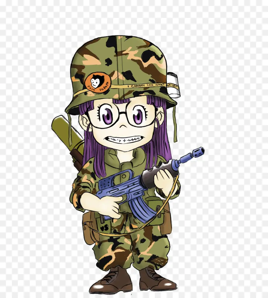 Dibujo，Arale Norimaki PNG