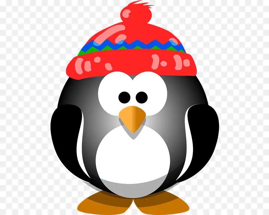 Pingüino，Sombrero PNG