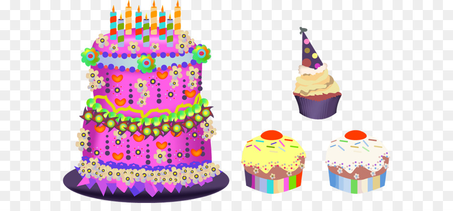 Torta De Cumpleaños，Magdalena PNG