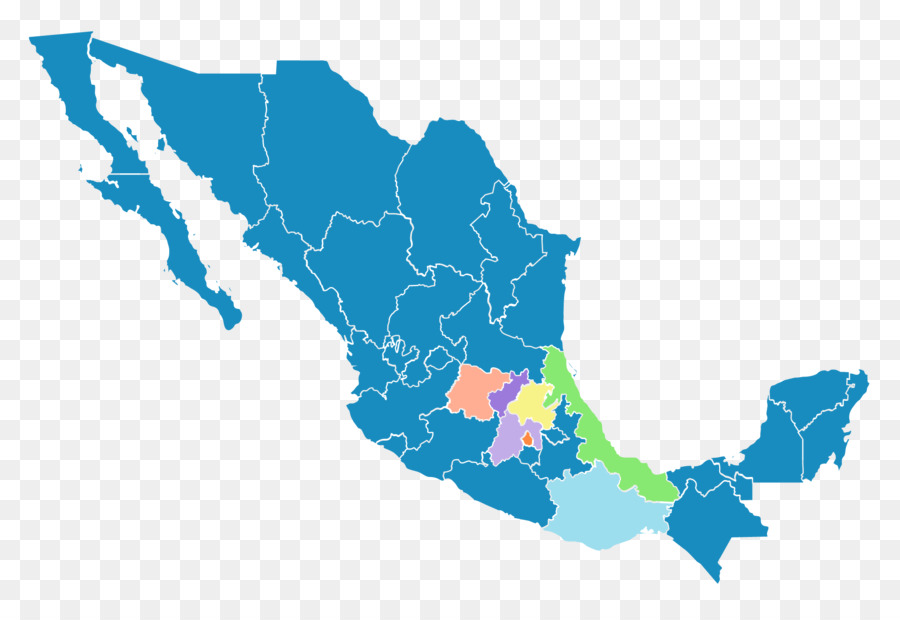 Mapa De Mexico，País PNG