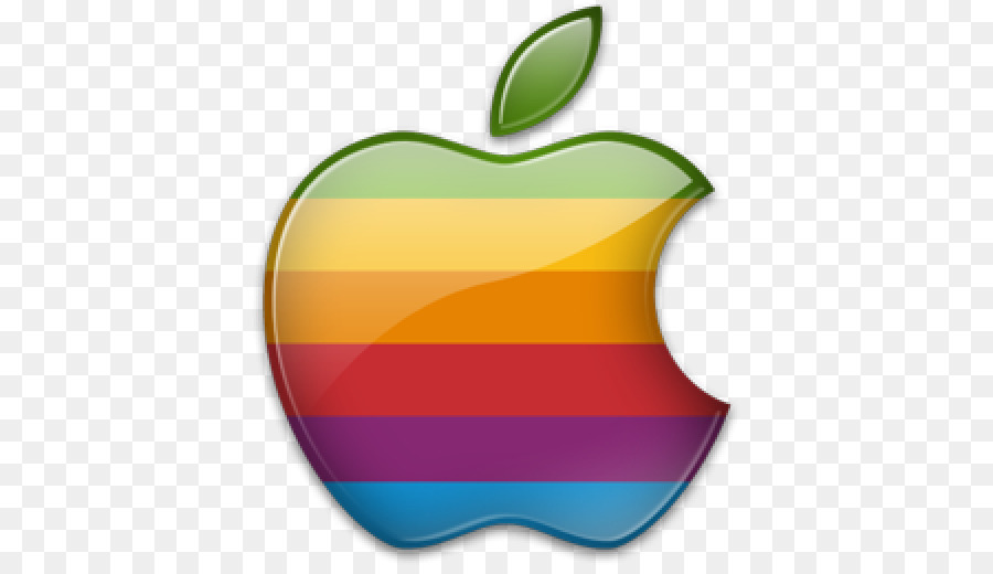 Logotipo De Manzana，Colores Del Arcoiris PNG