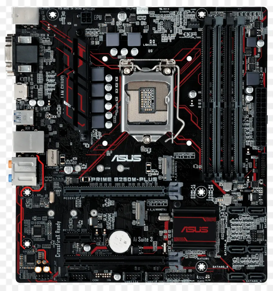 Intel，Placa Base Asus Prime Base Intel 1151 Factor De Forma PNG