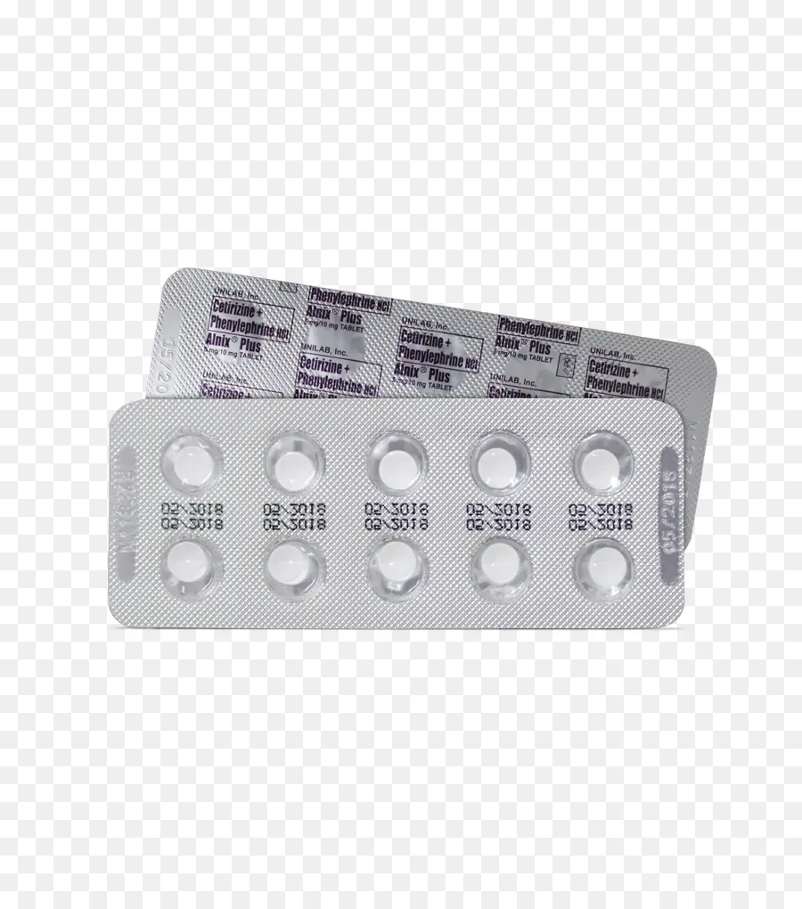 Tableta，Cetirizine PNG