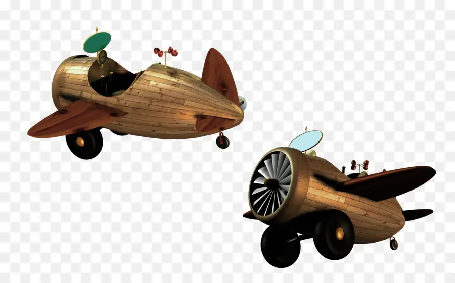 Avión，Steampunk PNG