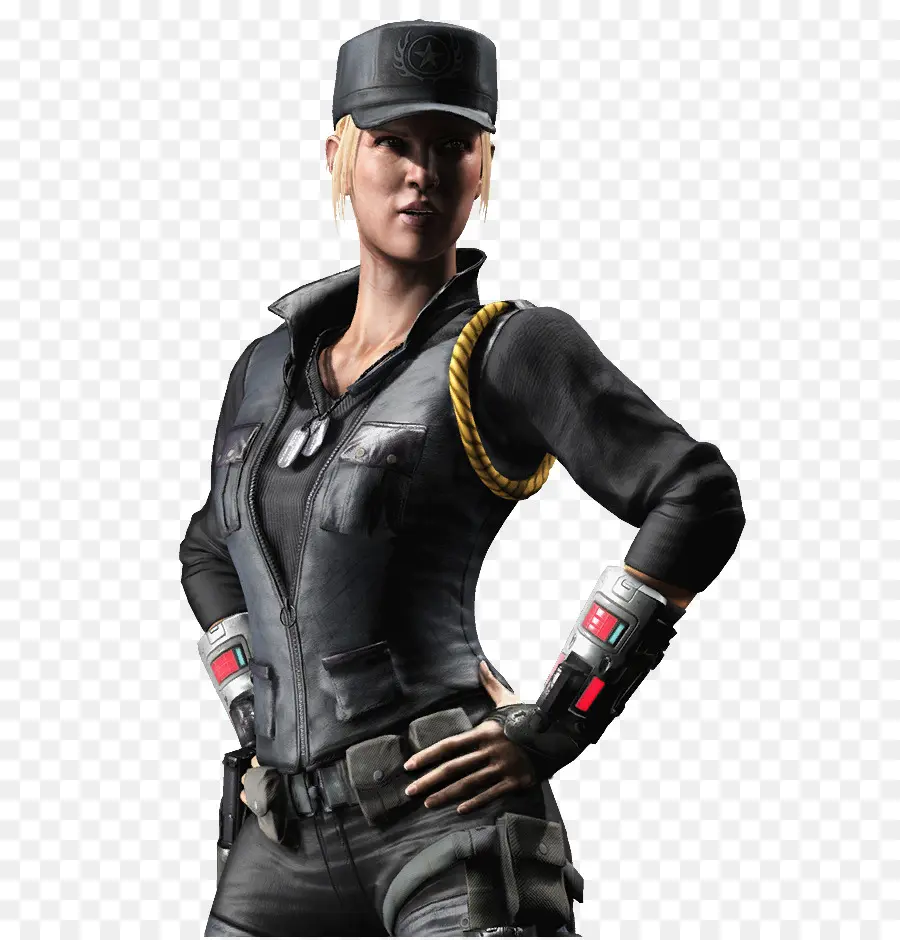 Personaje Femenino Con Uniforme Negro，Juego PNG