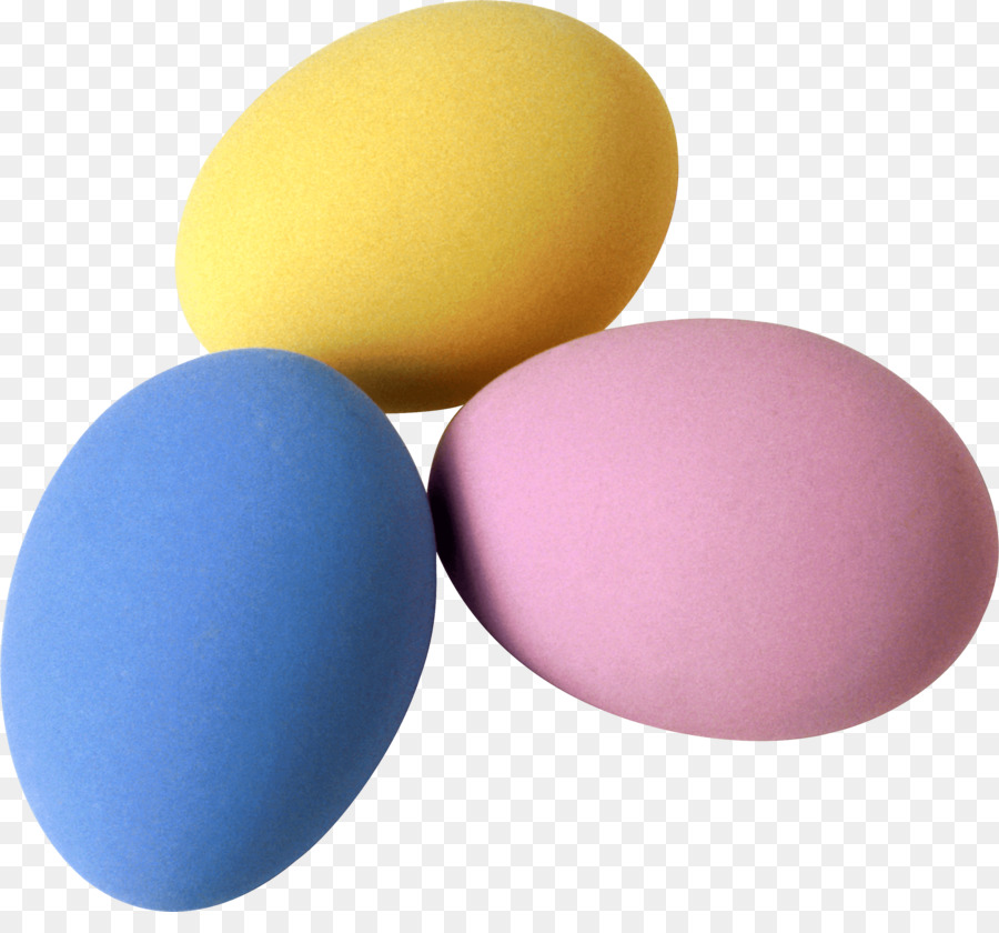 Coloridos Huevos De Pascua，Decoración PNG