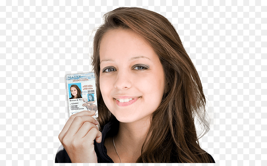 Mujer Sosteniendo Identificación，Mujer PNG