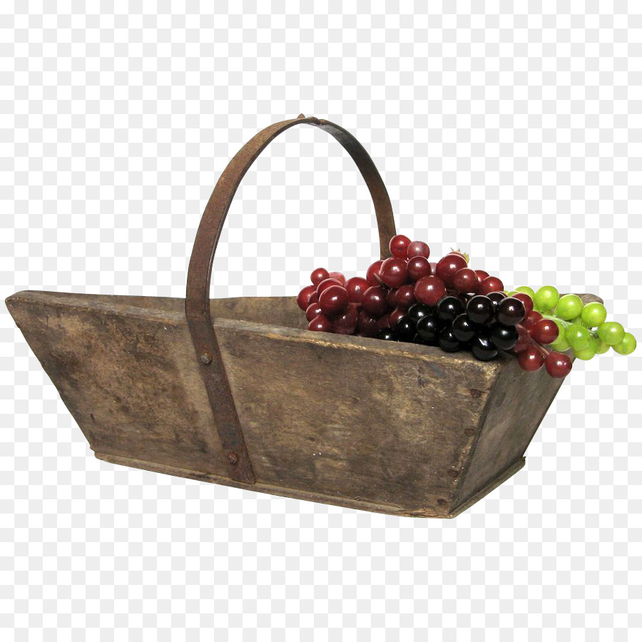 Cesta De Frutas，Uvas PNG