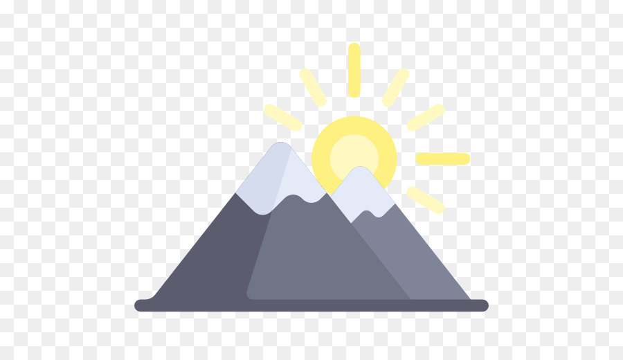 Paisaje De Montaña，Sol PNG