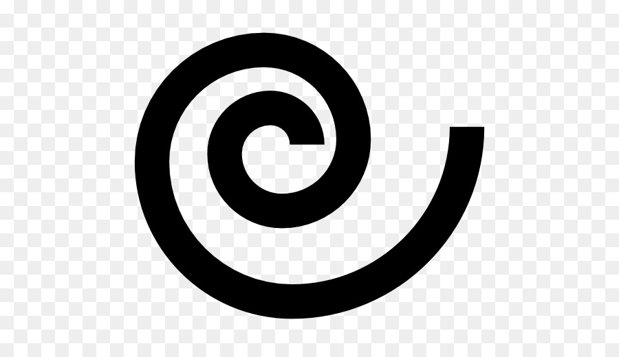 Espiral，Negro PNG