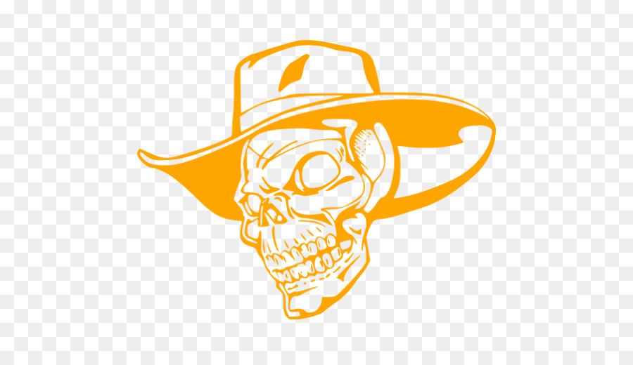 Cráneo，Sombrero PNG