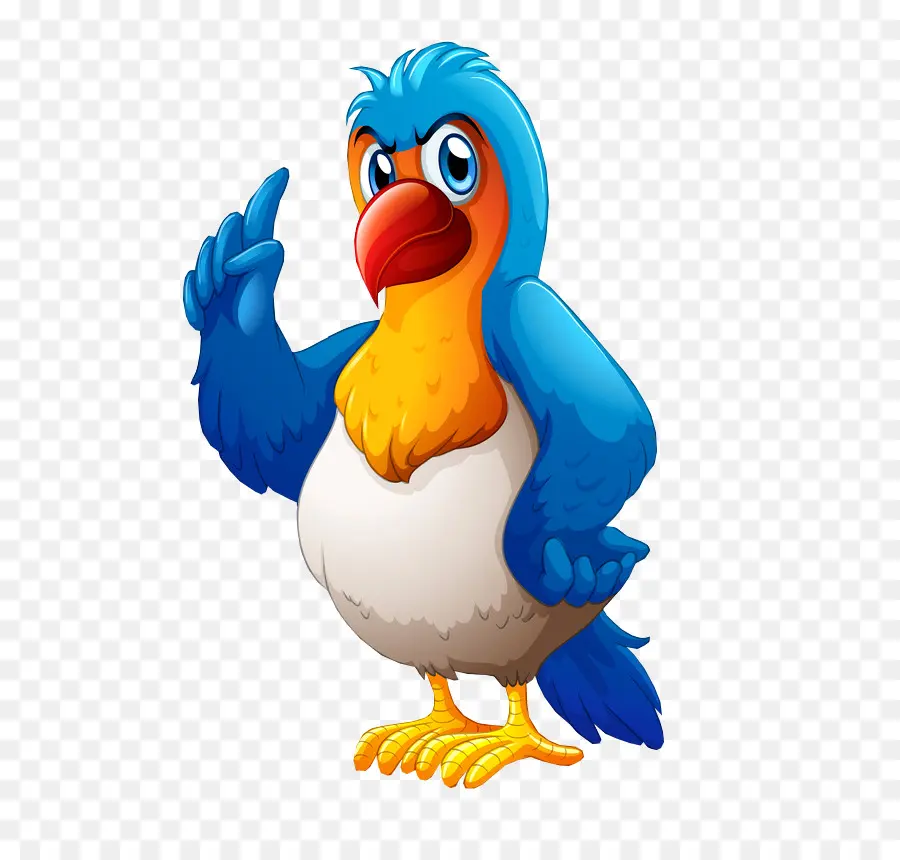 Pájaro Azul，Dibujos Animados PNG