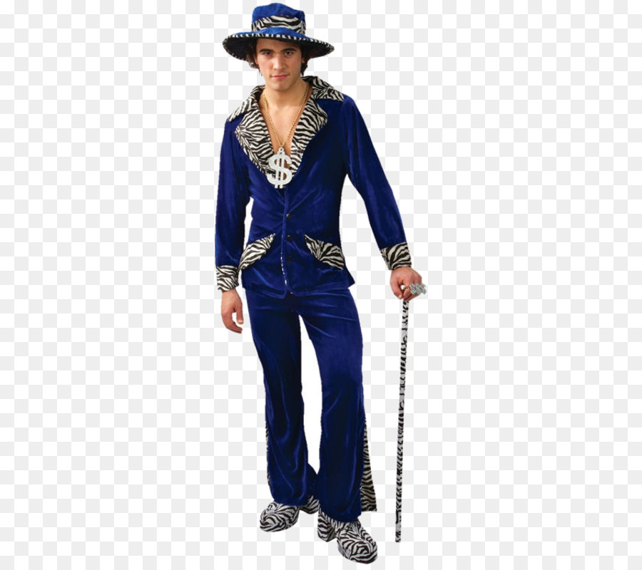 Traje Azul，Sombrero PNG