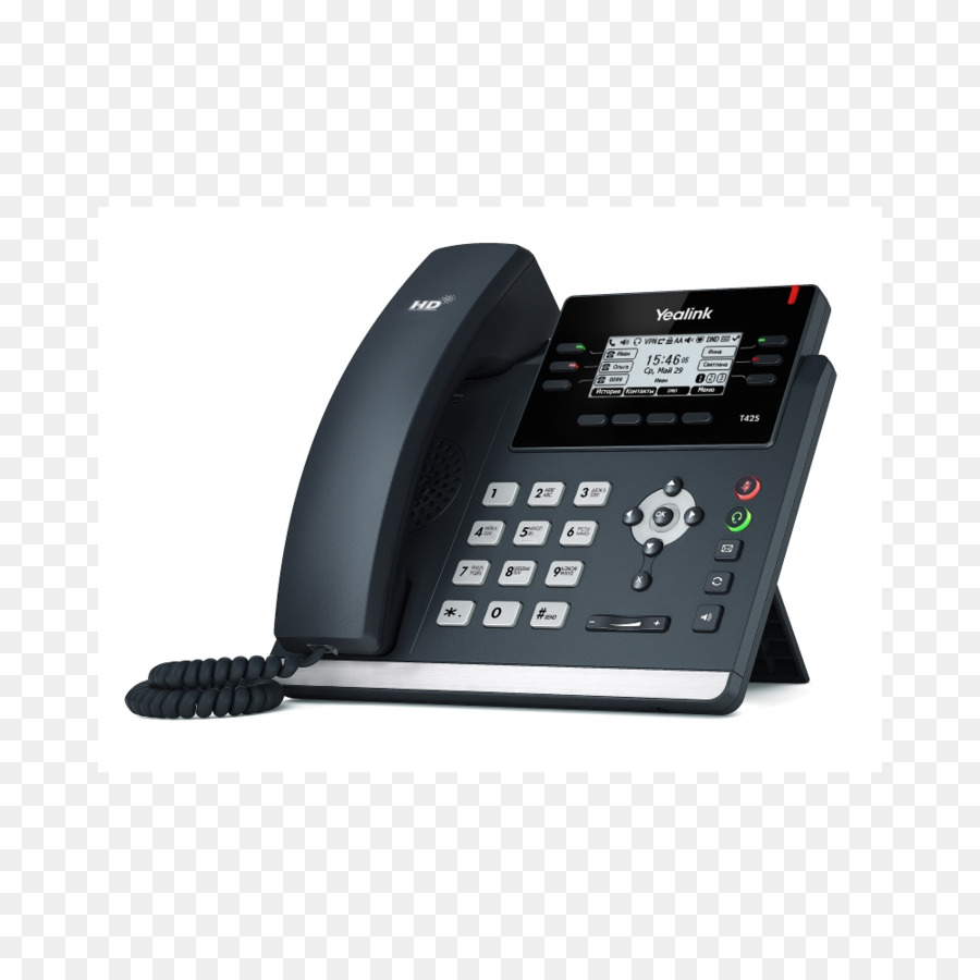 Teléfono Voip，Yealink Yealink T42s PNG