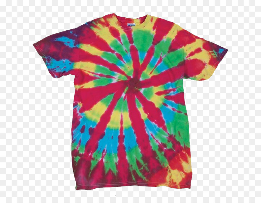 Camiseta，Tiedye PNG