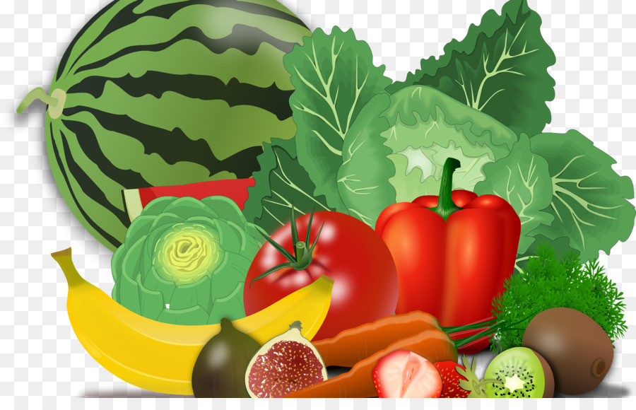 Frutas Y Verduras，Saludable PNG