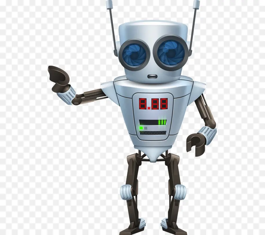 Lindo Robot，Dibujos Animados PNG