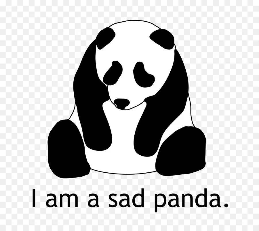 El Panda Gigante，La Tristeza PNG