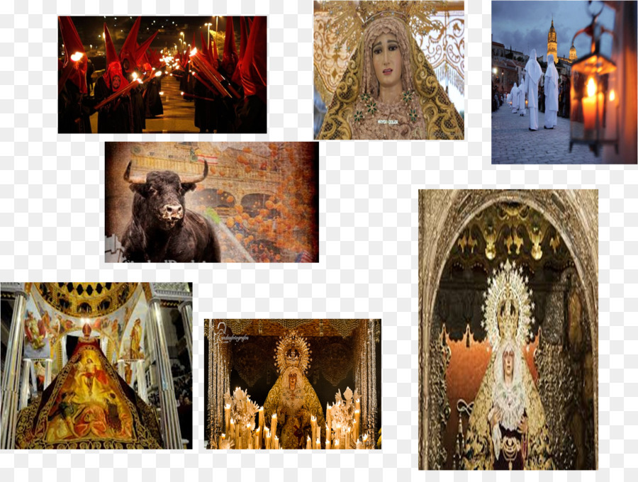 La Religión，Collage PNG